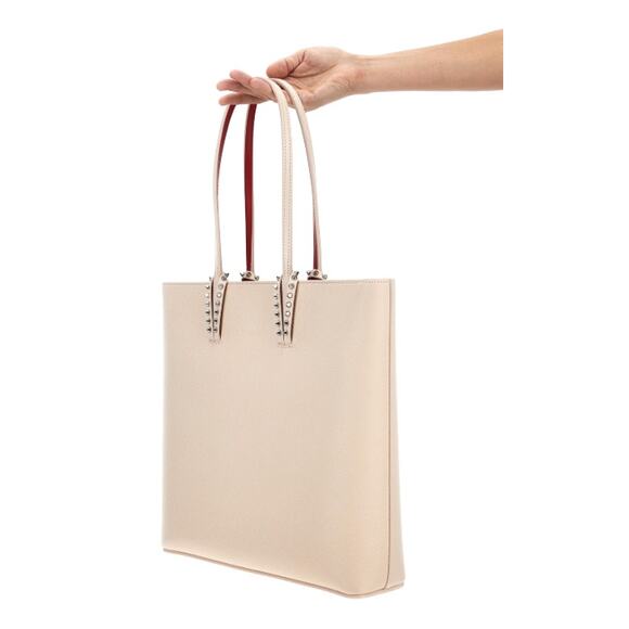 NEW! CHRISTIAN LOUBOUTIN LEATHER ZIP SHOULDER TOTE BAG PURSE NWT AUTHENTIC! - Picture 4 of 9